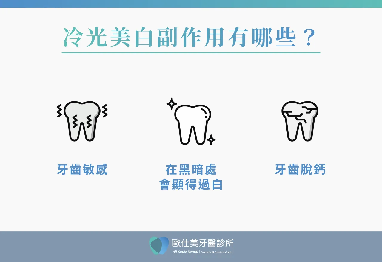冷光美白副作用