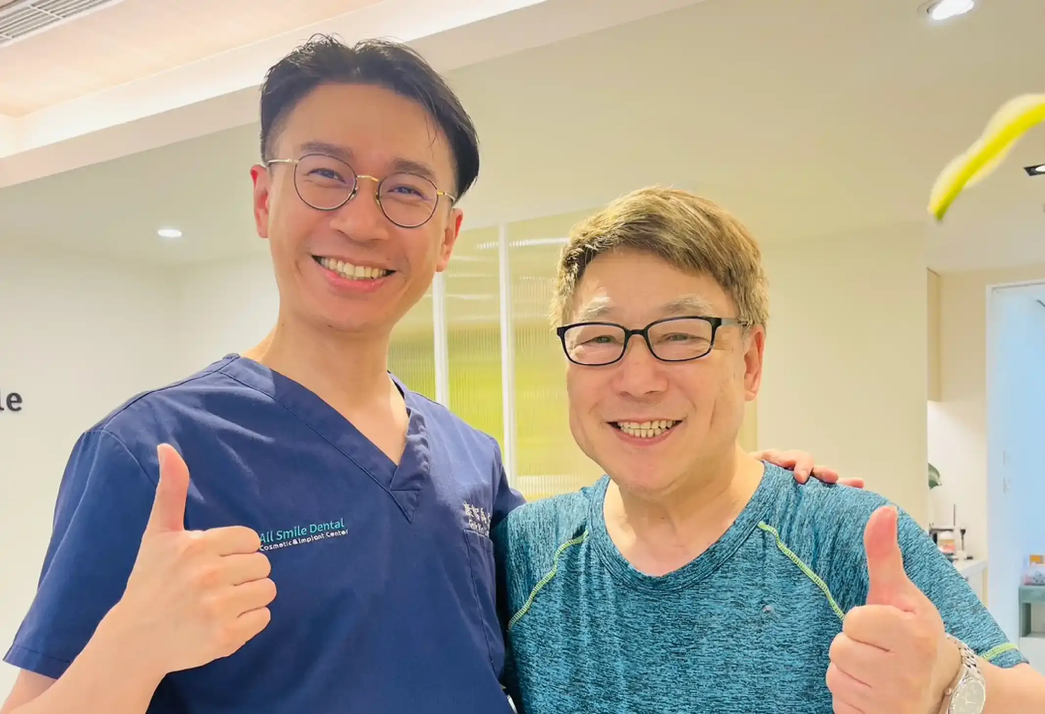 患者與康智為醫師合照